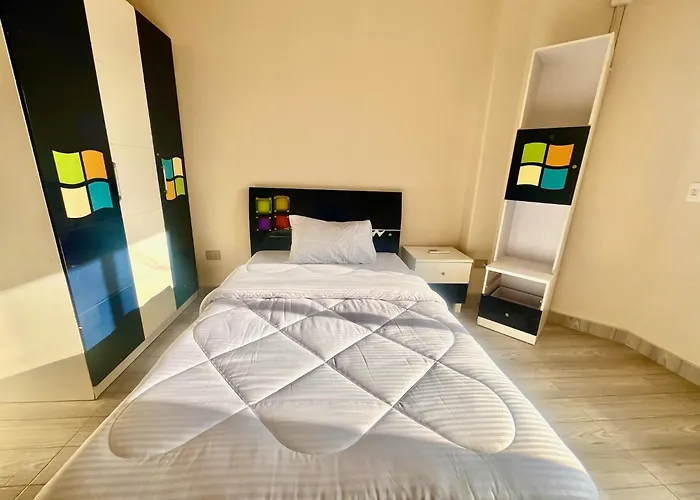 Chalet 3-brs Beachside Modern Seaview & 3min Walking L Bbq Ain Sukhna