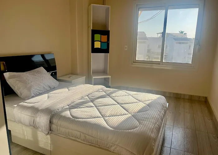 3-brs Beachside Modern Seaview & 3min Walking L Bbq * Ain Sukhna