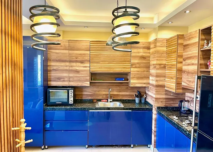 3-brs Beachside Modern Seaview & 3min Walking L Bbq * Ain Sukhna